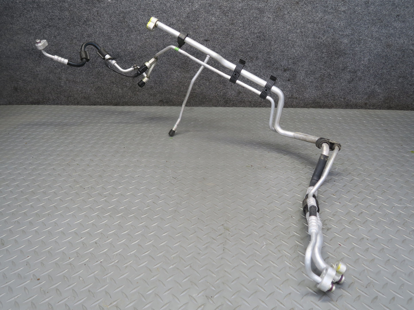 11-16 Porsche Panamera 970 3.6L A/C Air Condition Compressor Hose Pipe Line Set