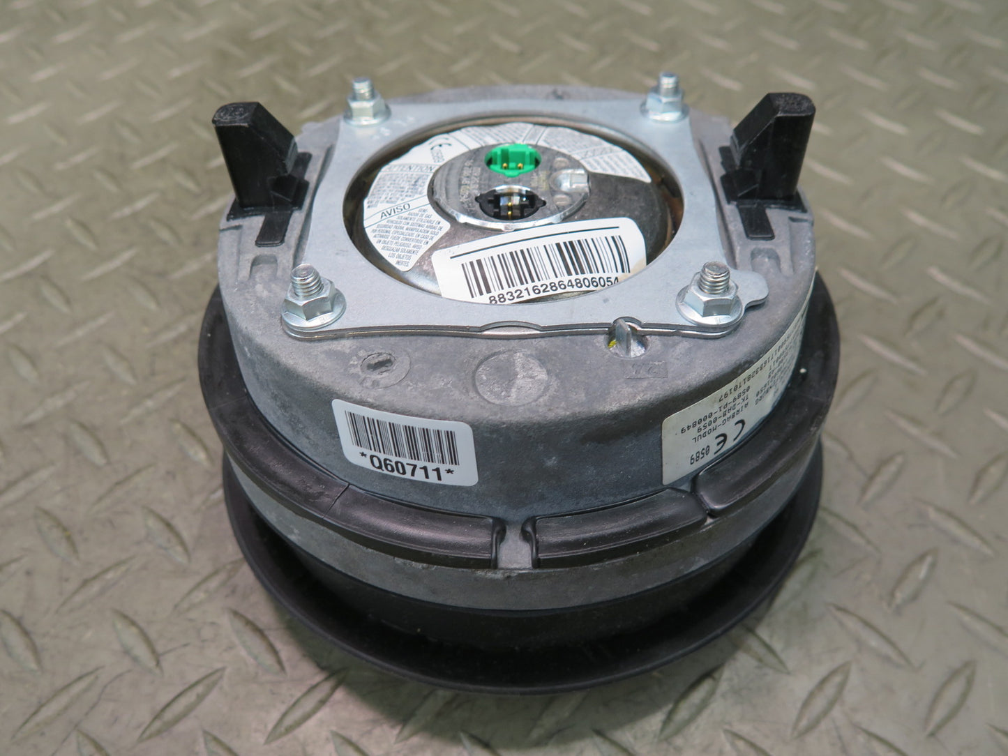 00-03 BMW E39 FRONT LEFT DRIVER SIDE STEERING WHEEL SRS AIRBAG OEM