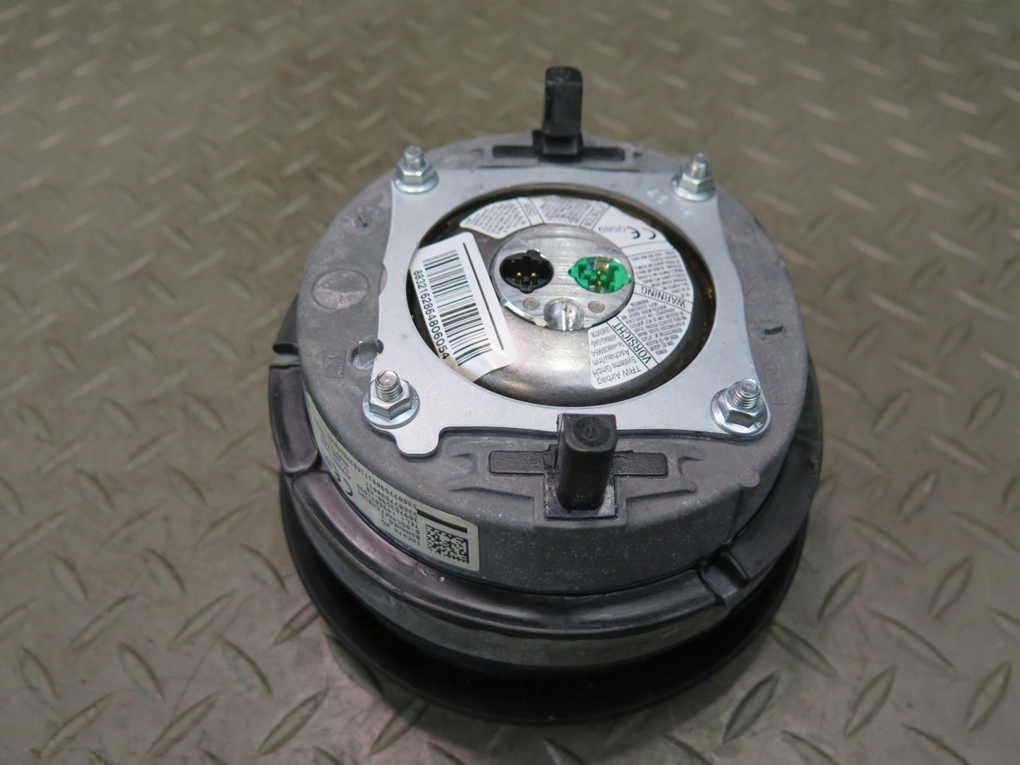 00-03 BMW E39 FRONT LEFT DRIVER SIDE STEERING WHEEL SRS AIRBAG OEM