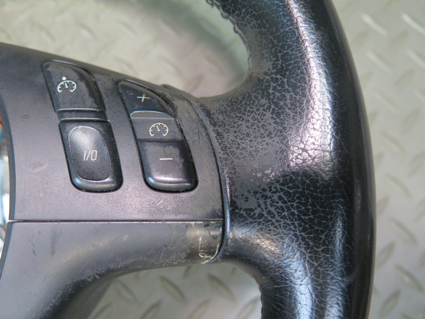02-03 BMW E39 540ia M-sport Leather Multifunction Steering Black 2282025 OEM