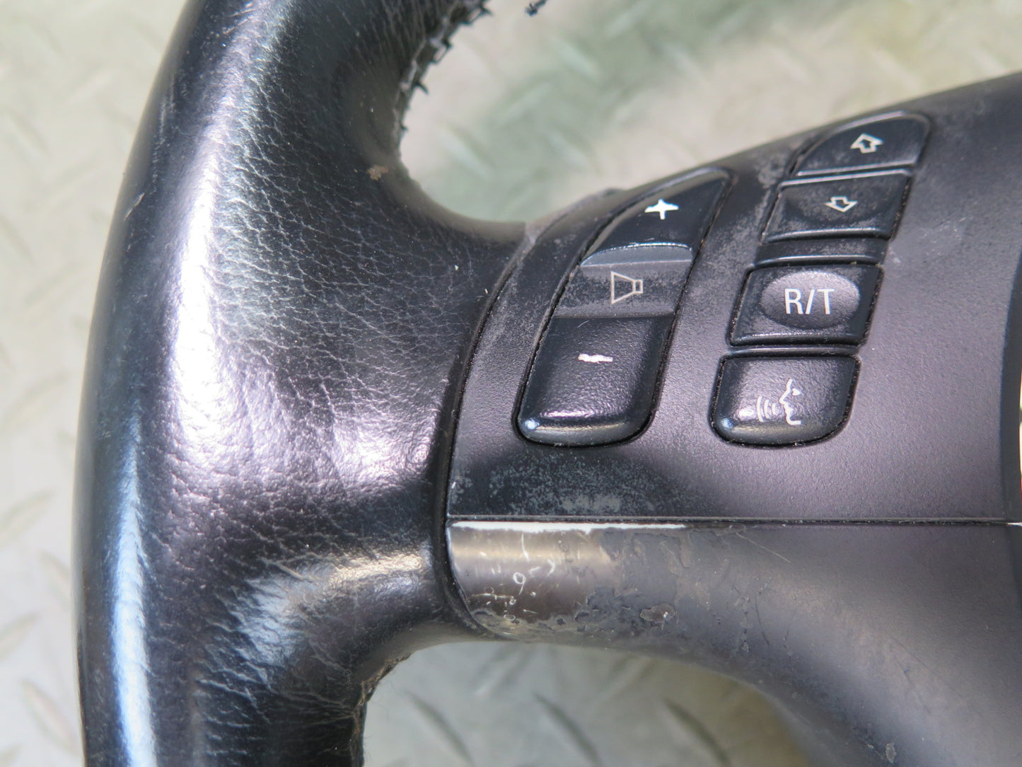 02-03 BMW E39 540ia M-sport Leather Multifunction Steering Black 2282025 OEM