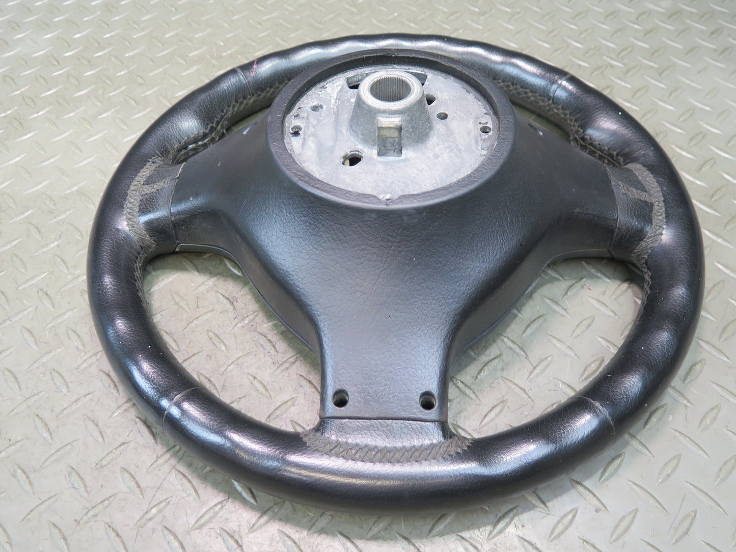 02-03 BMW E39 540ia M-sport Leather Multifunction Steering Black 2282025 OEM
