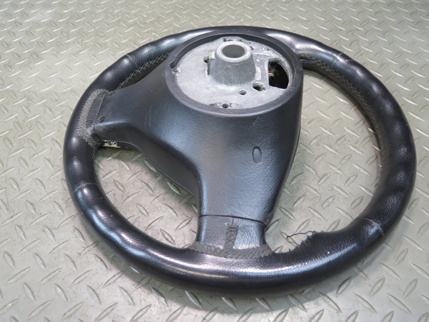 02-03 BMW E39 540ia M-sport Leather Multifunction Steering Black 2282025 OEM