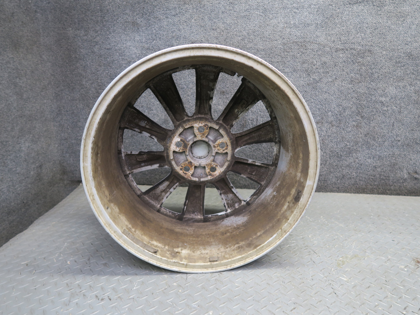2016-2019 Tesla Model S 75D Alloy R19" Wheel 10 Spoke Rim 19x8J ET40 Silver