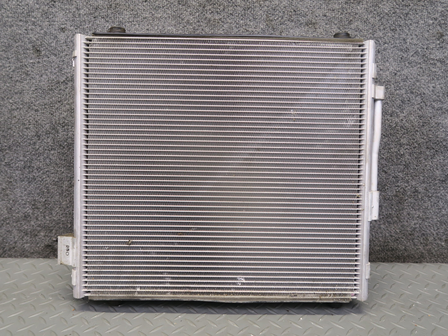 2016-2019 Tesla Model S 75D Front Left Side A/C Condenser W/ Shroud & Fan