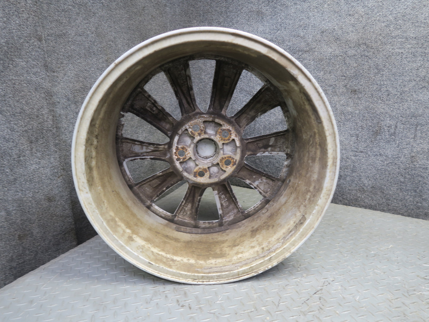 2016-2019 Tesla Model S 75D Alloy R19" Wheel 10 Spoke Rim 19x8J ET40 Silver
