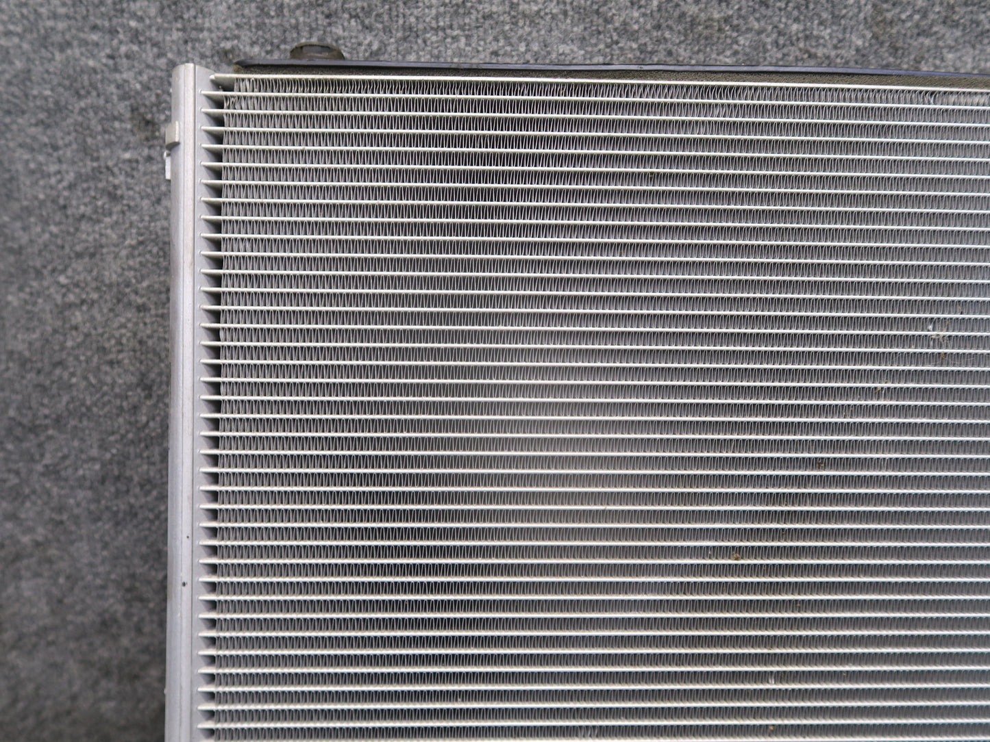 2016-2019 Tesla Model S 75D Front Left Side A/C Condenser W/ Shroud & Fan