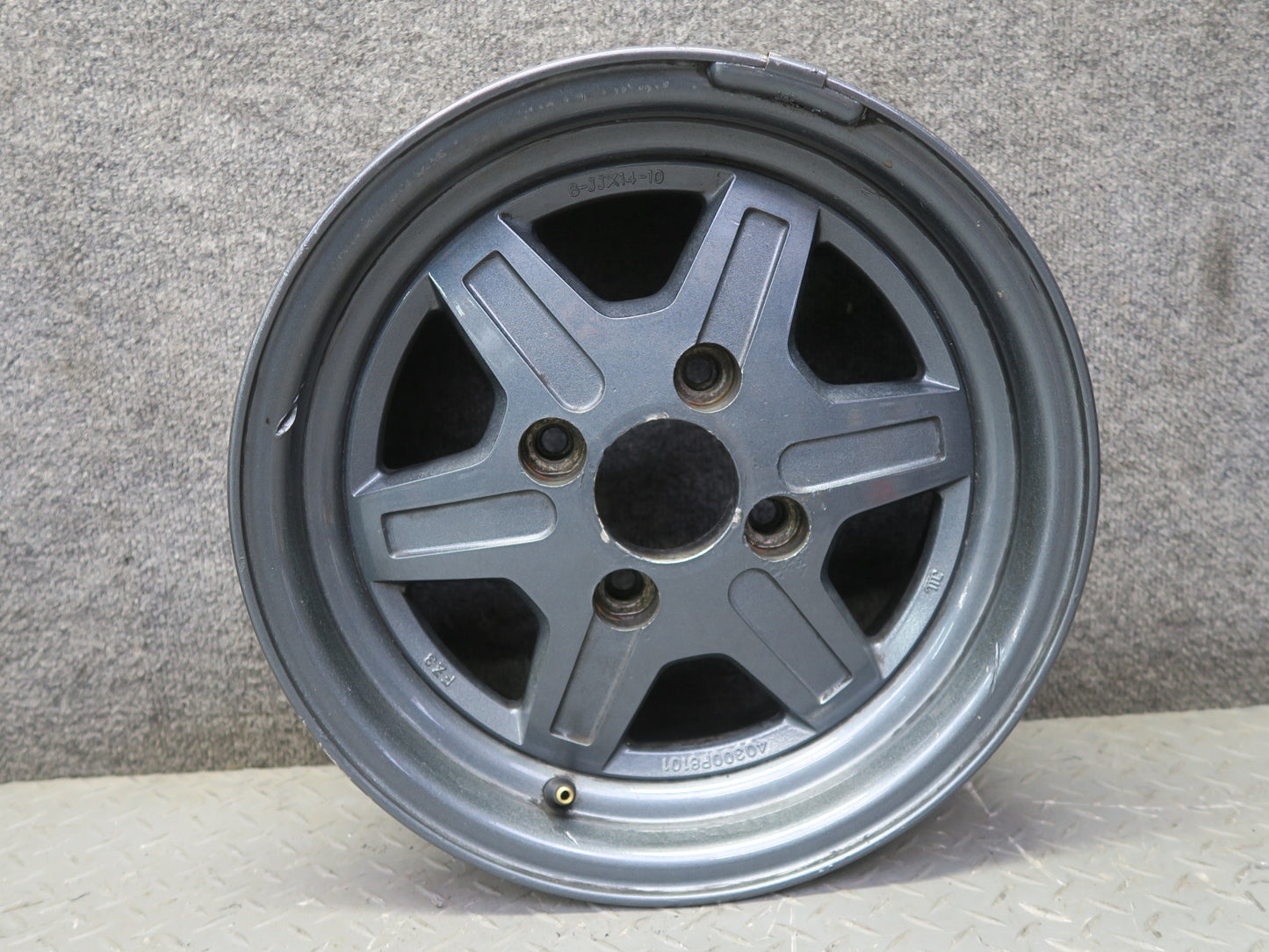 79-83 Datsun Nissan 280ZX S130 Factory 14" R14 Wheel Rim 14X6J ET10 Set of 4 OEM