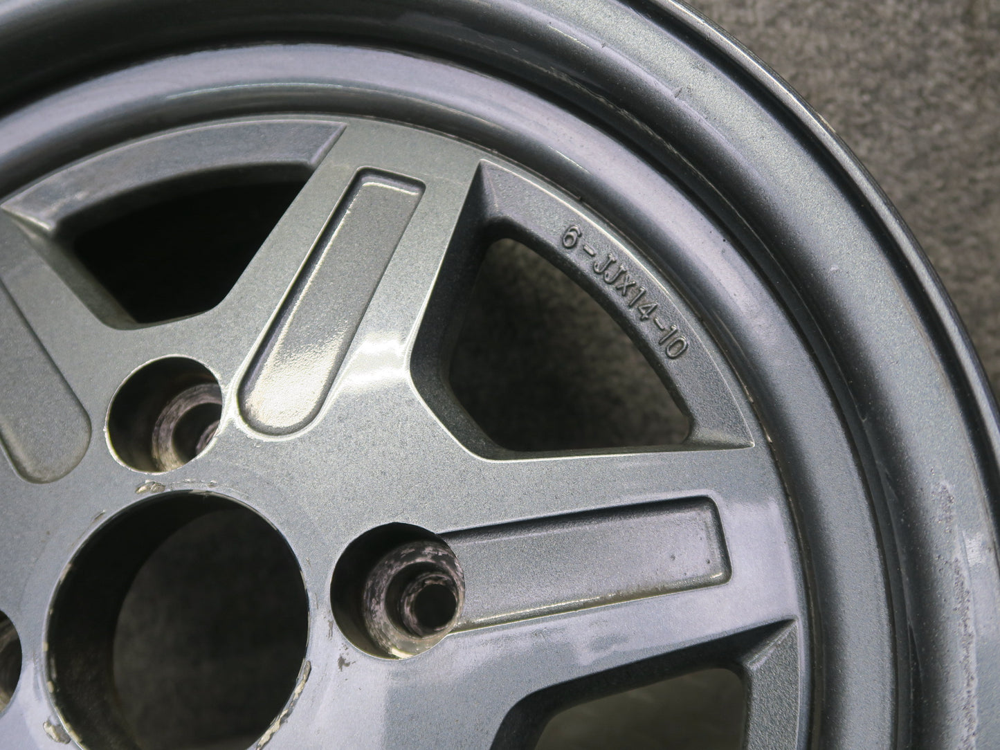 79-83 Datsun Nissan 280ZX S130 Factory 14" R14 Wheel Rim 14X6J ET10 Set of 4 OEM