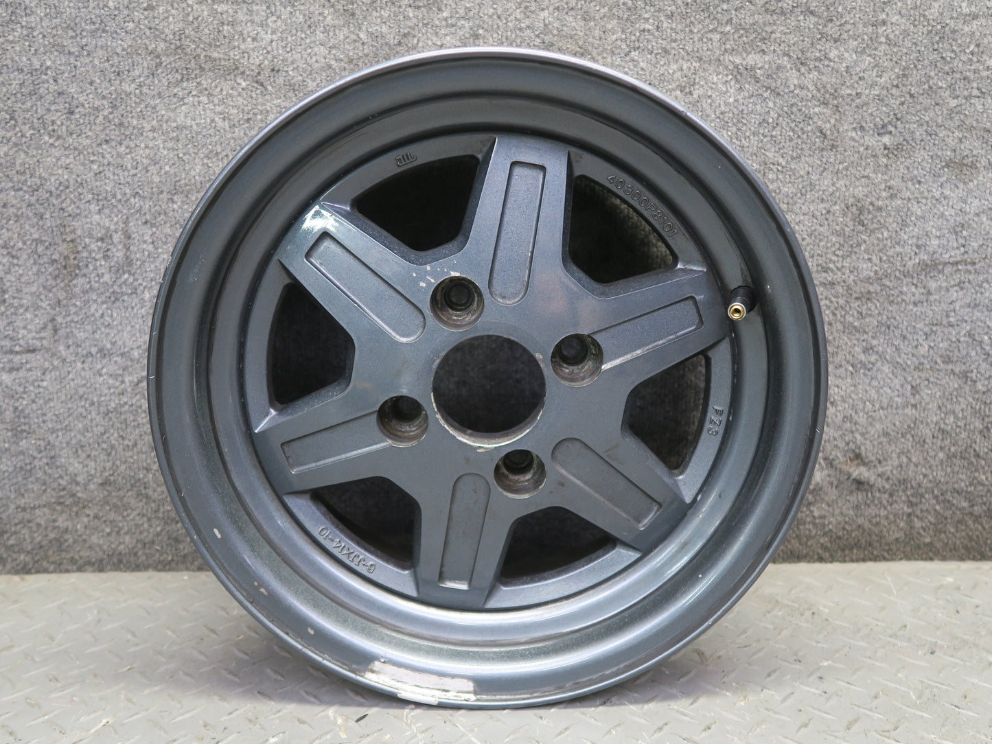 79-83 Datsun Nissan 280ZX S130 Factory 14" R14 Wheel Rim 14X6J ET10 Set of 4 OEM