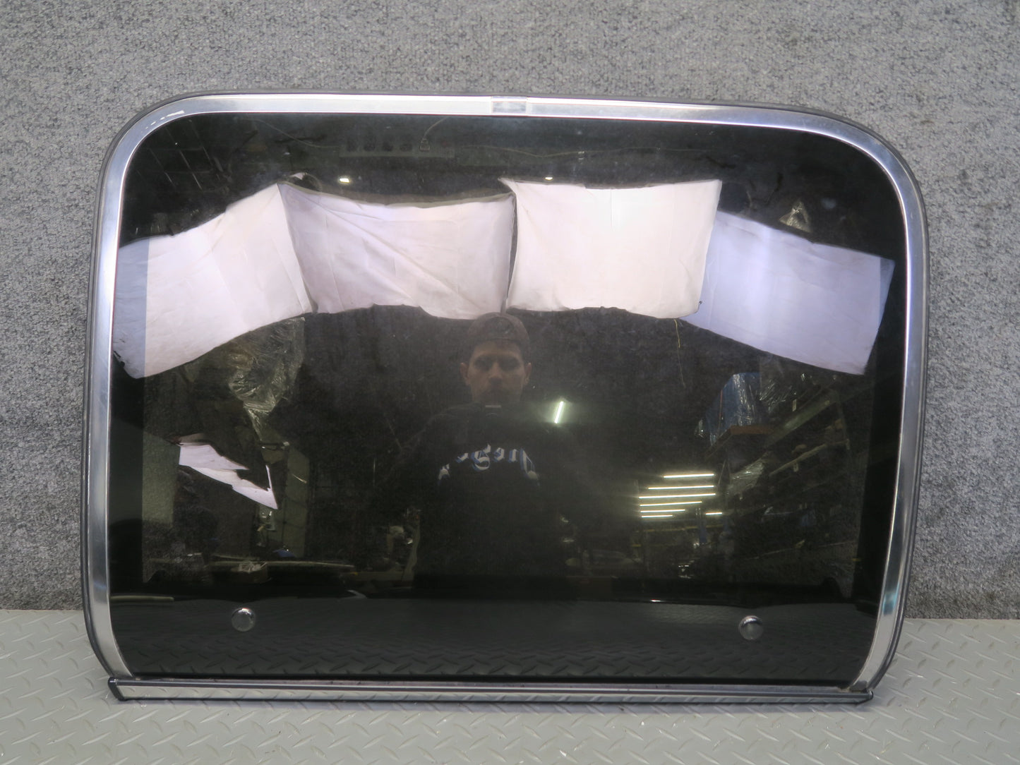 85-89 Nissan Z31 300ZX 2+2 Right T-top Roof Glass Panel Tinted w Lock Latch OEM