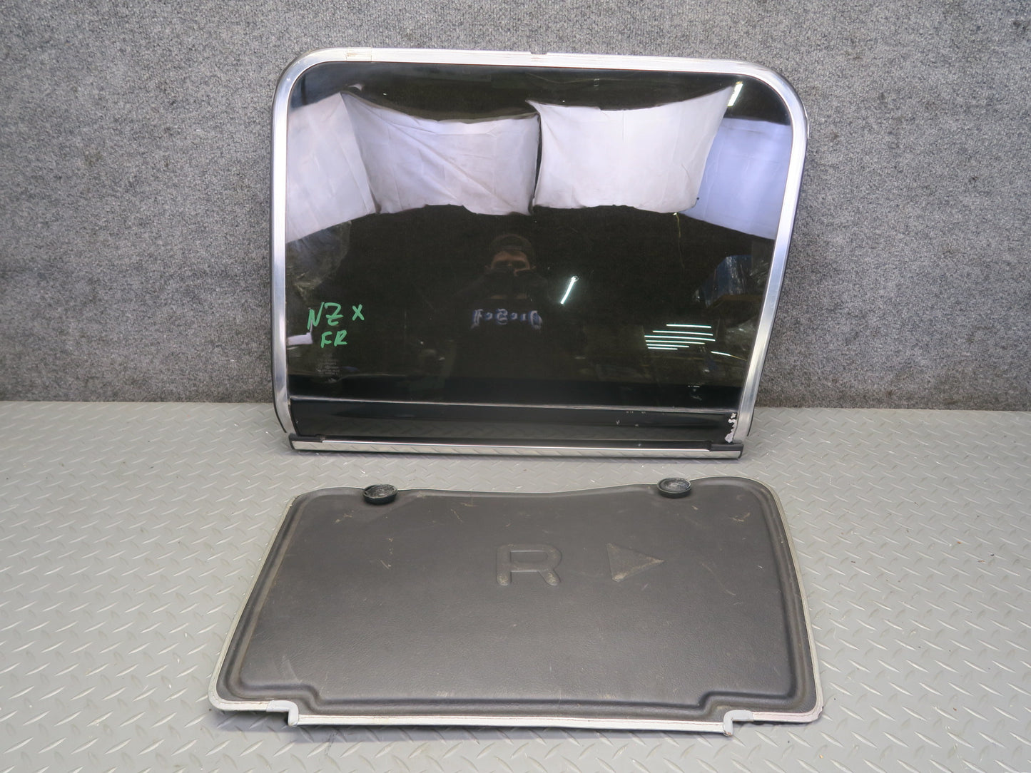 81-83 Datsun Nissan 280ZX 2+2 Right T-top Roof Glass Window w Shade OEM