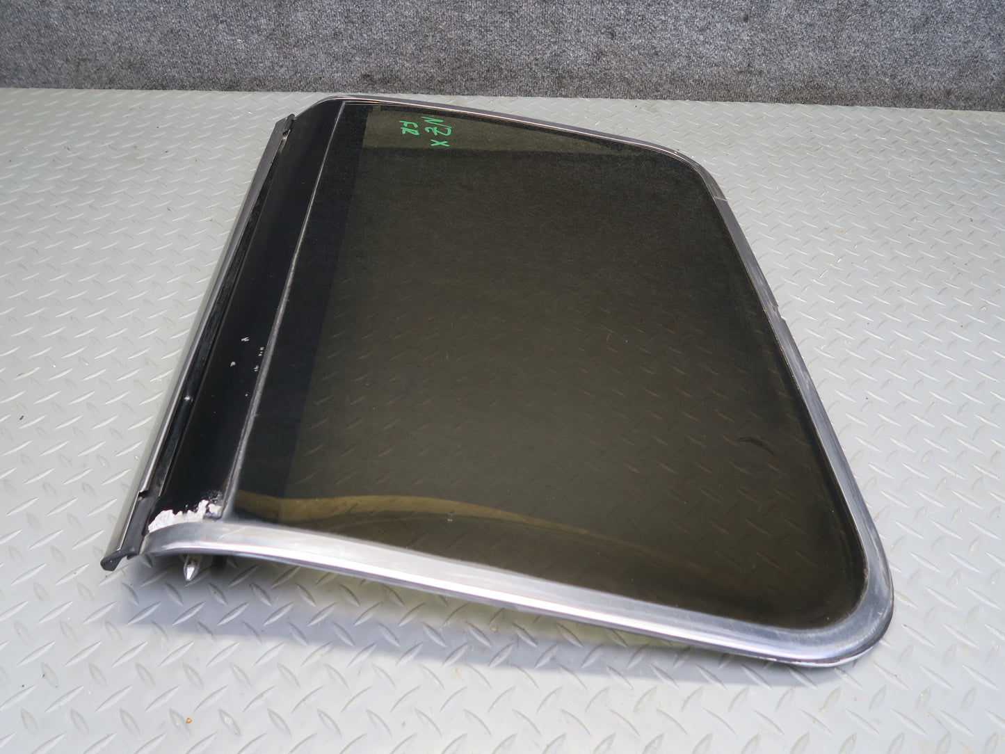 81-83 Datsun Nissan 280ZX 2+2 Right T-top Roof Glass Window w Shade OEM