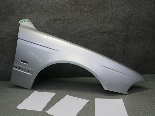 97-03 BMW E39 540ia Front Right Fender Sheel Cover Panel Titan Silver OEM