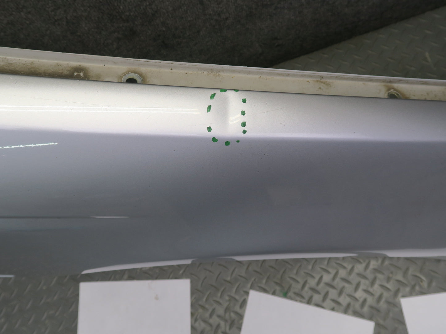 97-03 BMW E39 540ia Front Right Fender Sheel Cover Panel Titan Silver OEM