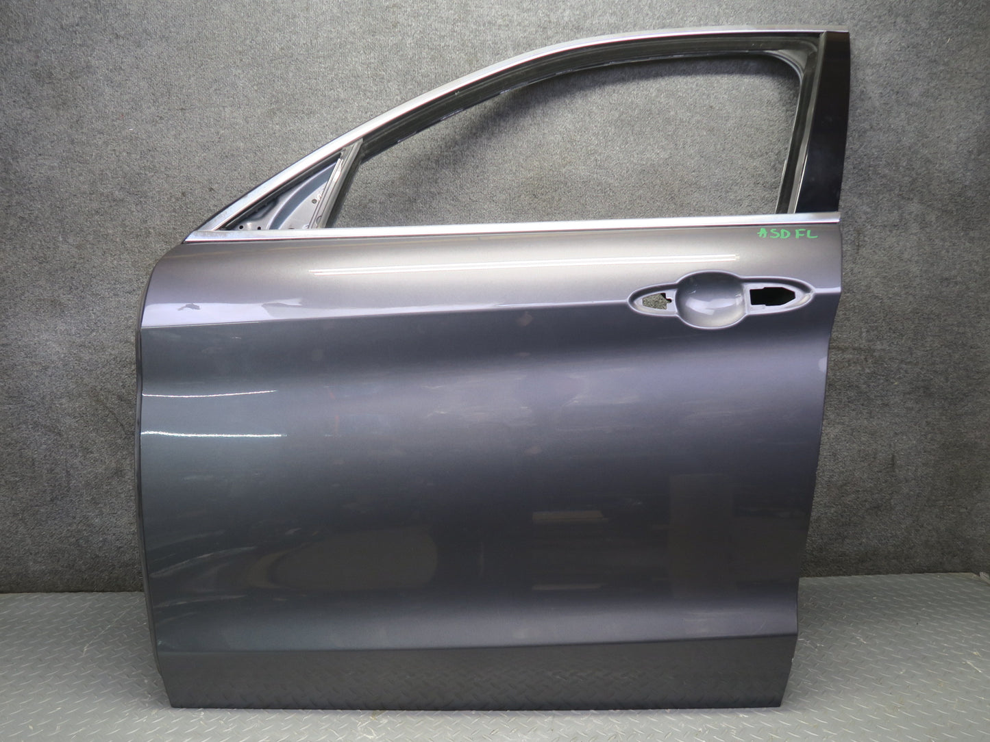 2017-2023 Alfa Romeo Stelvio Front Left Side Door Shell Panel W/o Glass Gray