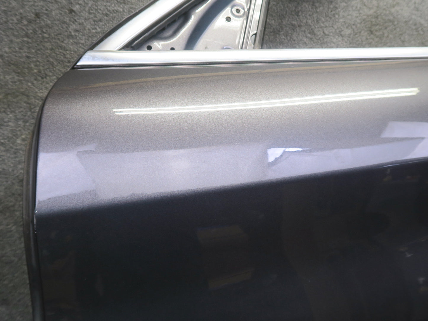 2017-2023 Alfa Romeo Stelvio Front Left Side Door Shell Panel W/o Glass Gray