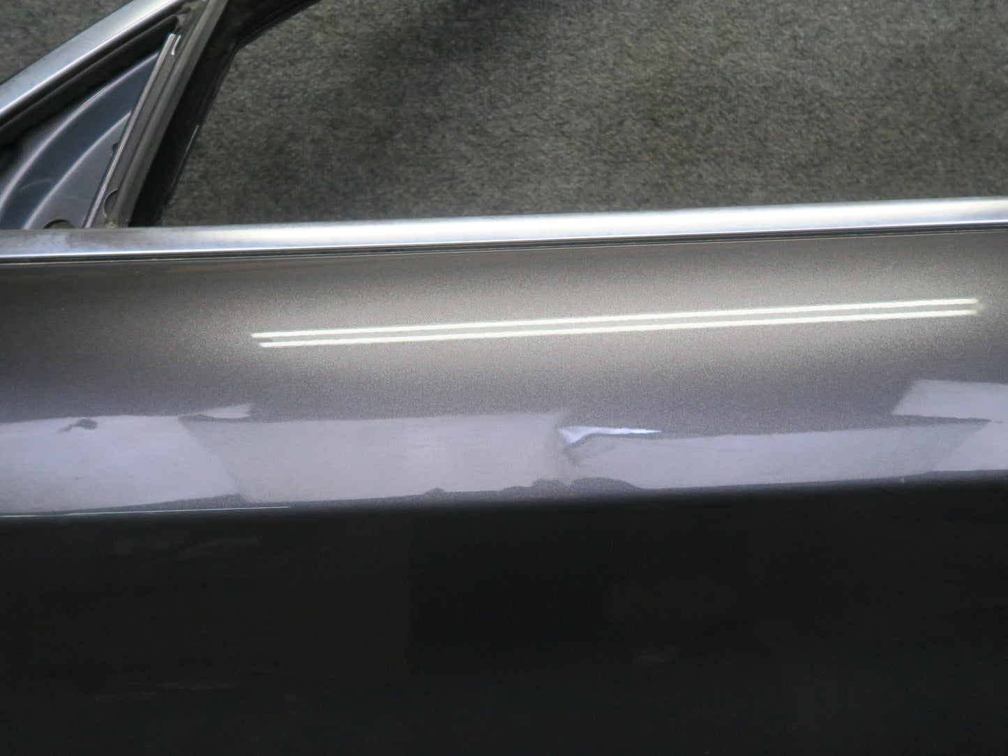2017-2023 Alfa Romeo Stelvio Front Left Side Door Shell Panel W/o Glass Gray