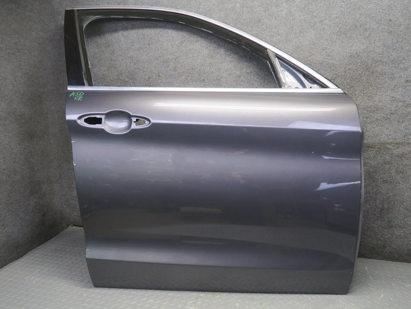 2017-2023 Alfa Romeo Stelvio Front Right Side Door Shell Panel W/o Glass Gray