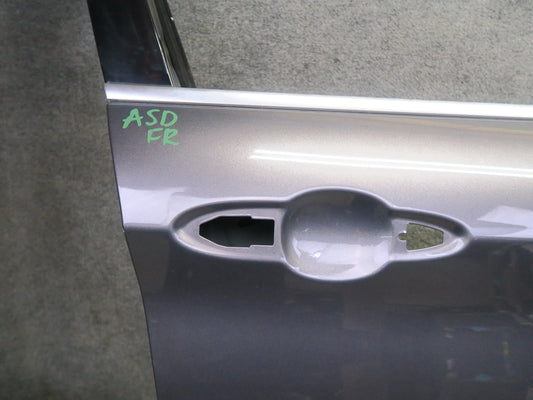 2017-2023 Alfa Romeo Stelvio Front Right Side Door Shell Panel W/o Glass Gray
