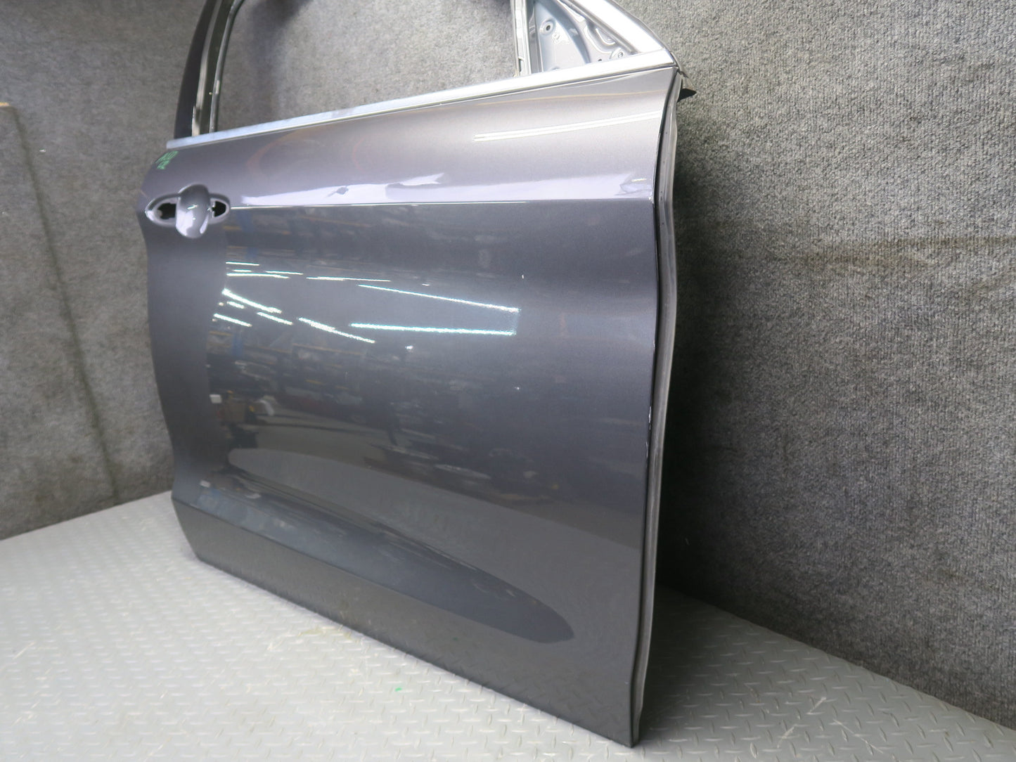 2017-2023 Alfa Romeo Stelvio Front Right Side Door Shell Panel W/o Glass Gray