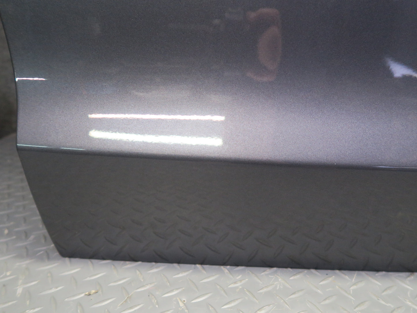 2017-2023 Alfa Romeo Stelvio Front Right Side Door Shell Panel W/o Glass Gray