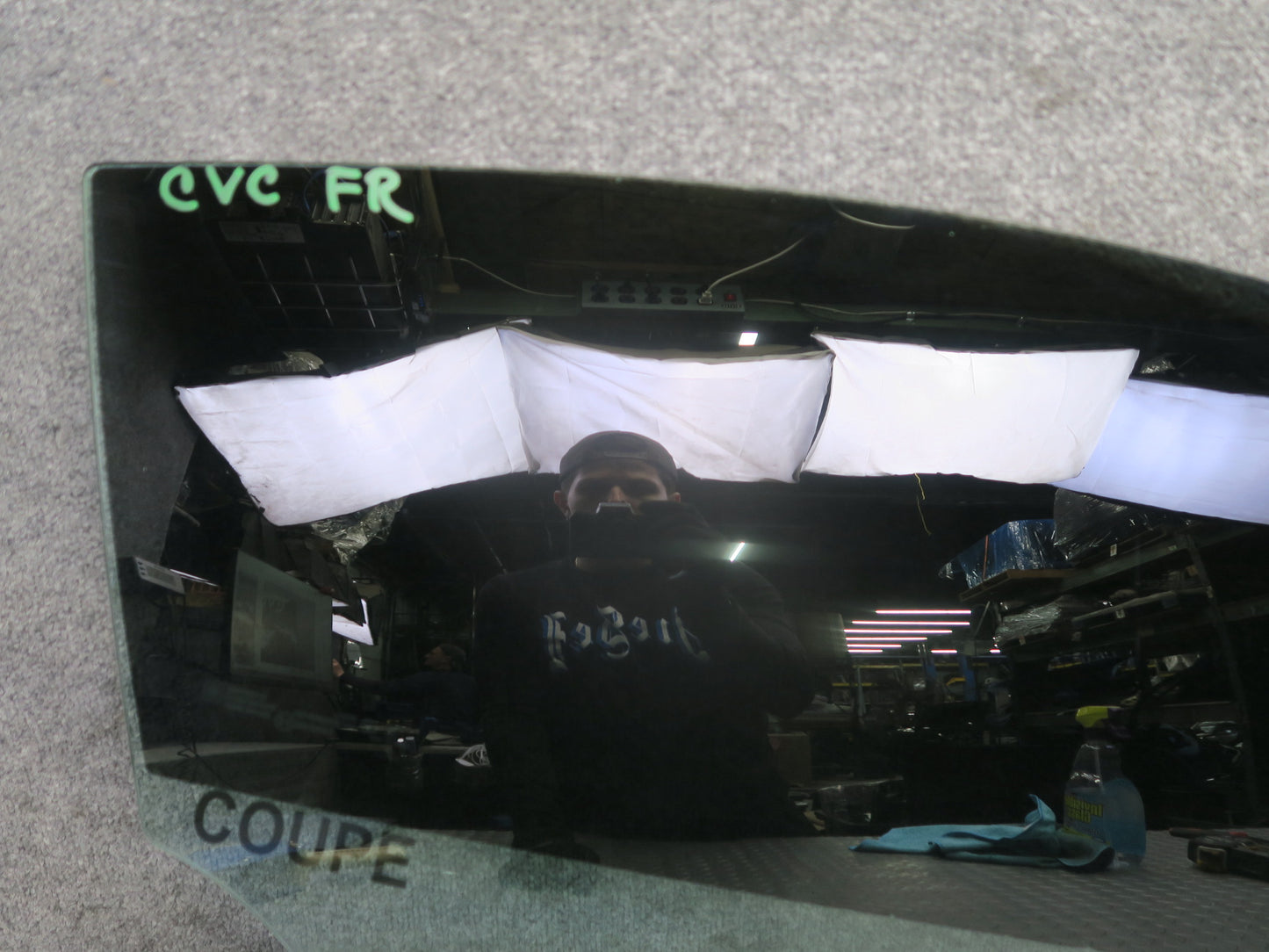 14-19 Chevrolet Corvette C7 Coupe Right Door Glass Window OEM