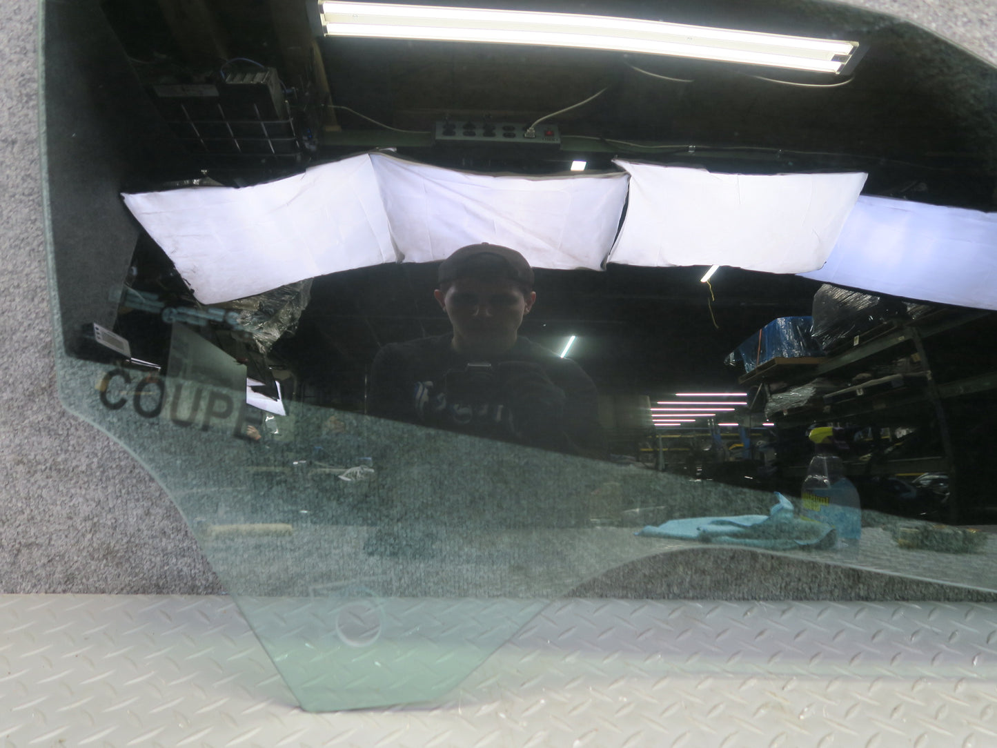 14-19 Chevrolet Corvette C7 Coupe Right Door Glass Window OEM