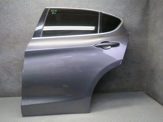 2017-2023 Alfa Romeo Stelvio Rear Left Side Door Shell Panel W/ Glass Gray