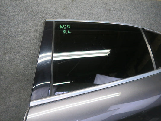 2017-2023 Alfa Romeo Stelvio Rear Left Side Door Shell Panel W/ Glass Gray