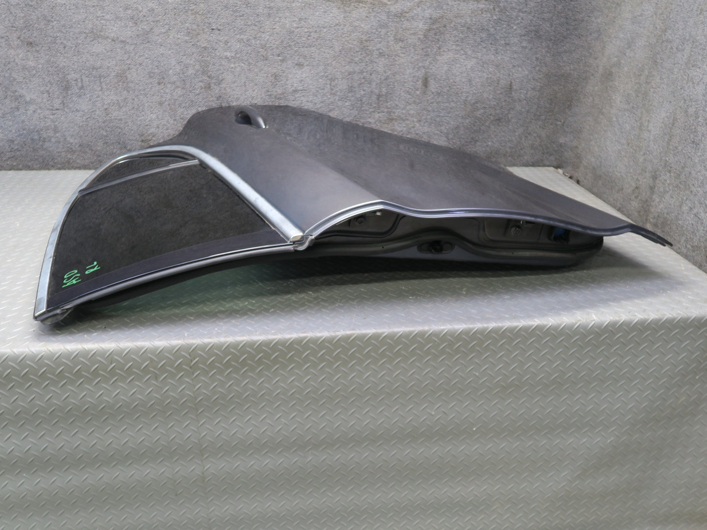 2017-2023 Alfa Romeo Stelvio Rear Left Side Door Shell Panel W/ Glass Gray