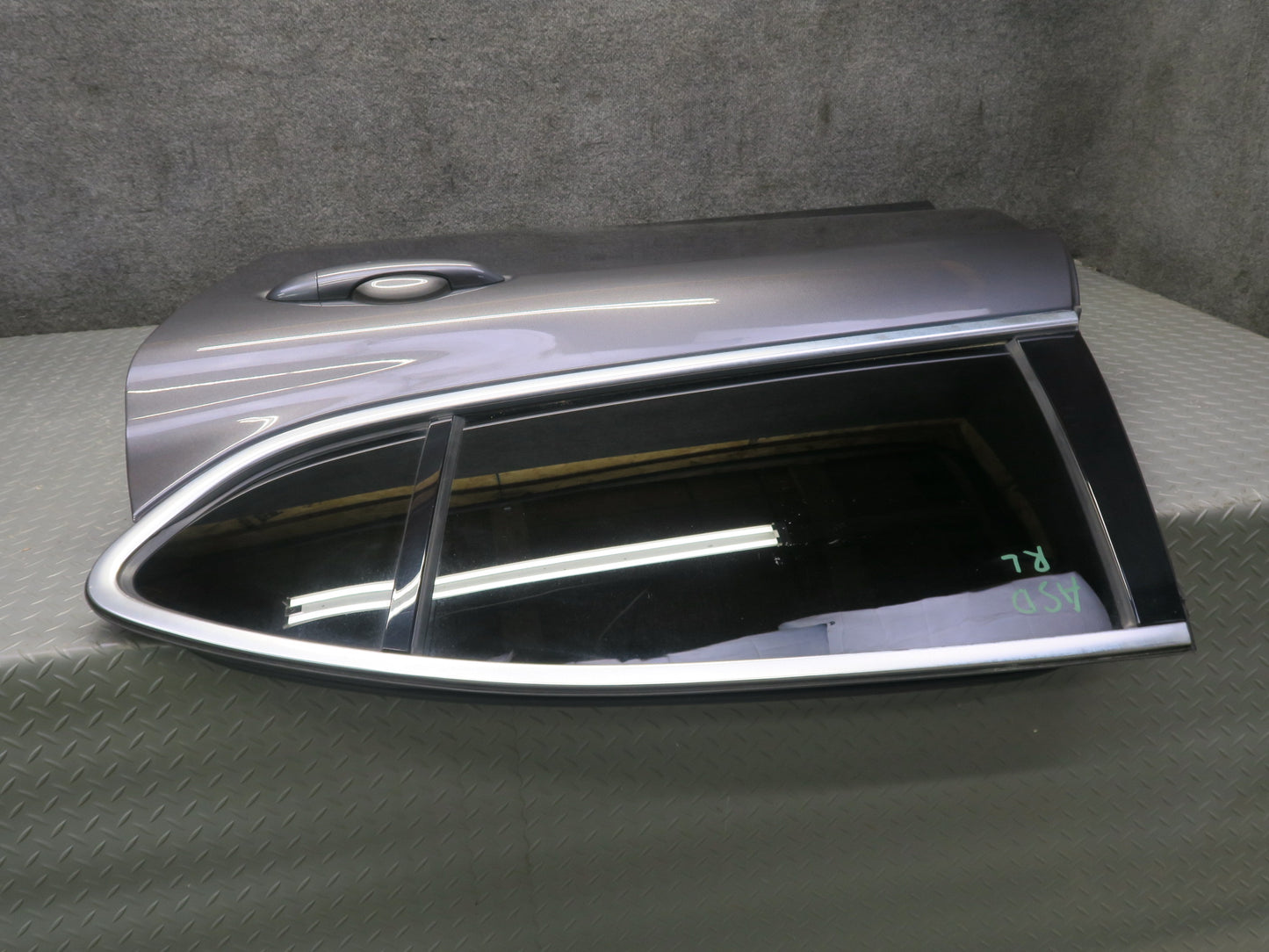 2017-2023 Alfa Romeo Stelvio Rear Left Side Door Shell Panel W/ Glass Gray