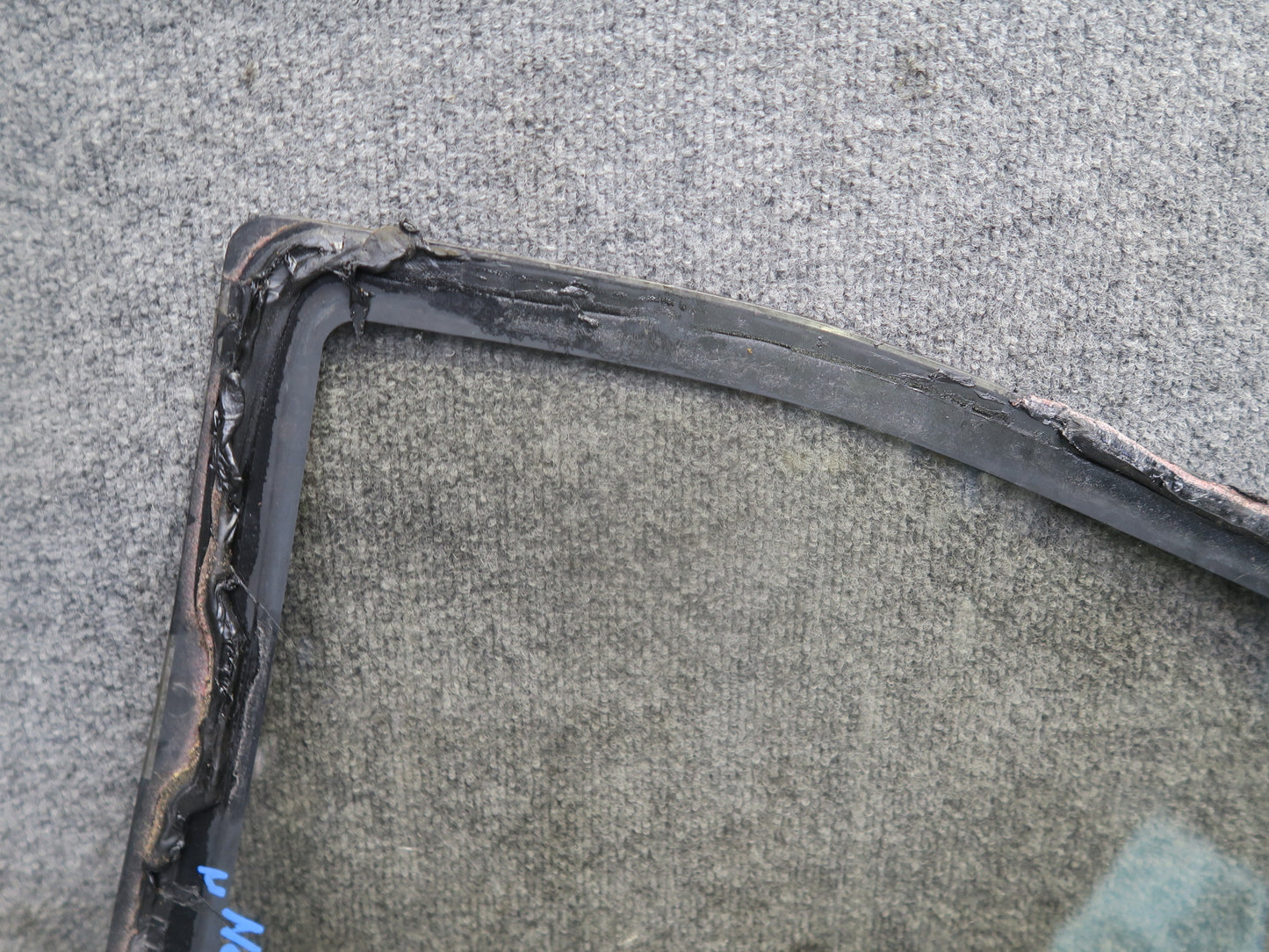 84-89 Nissan Z31 300ZX 2+2 Rear Right Quarter Glass Window OEM