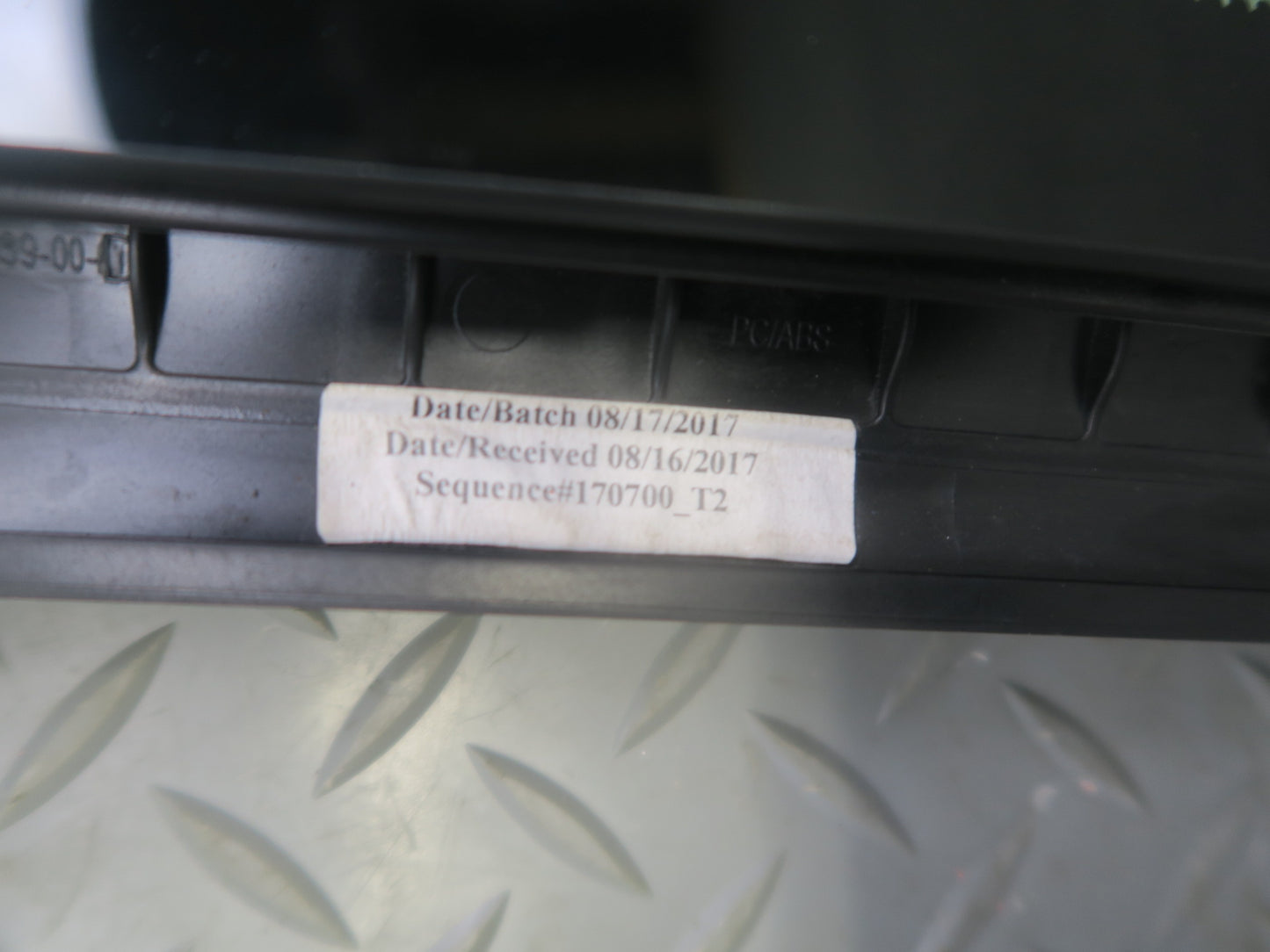 2016-2019 Tesla Model S 75D Rear Right Pass Side Quarter Window Glass