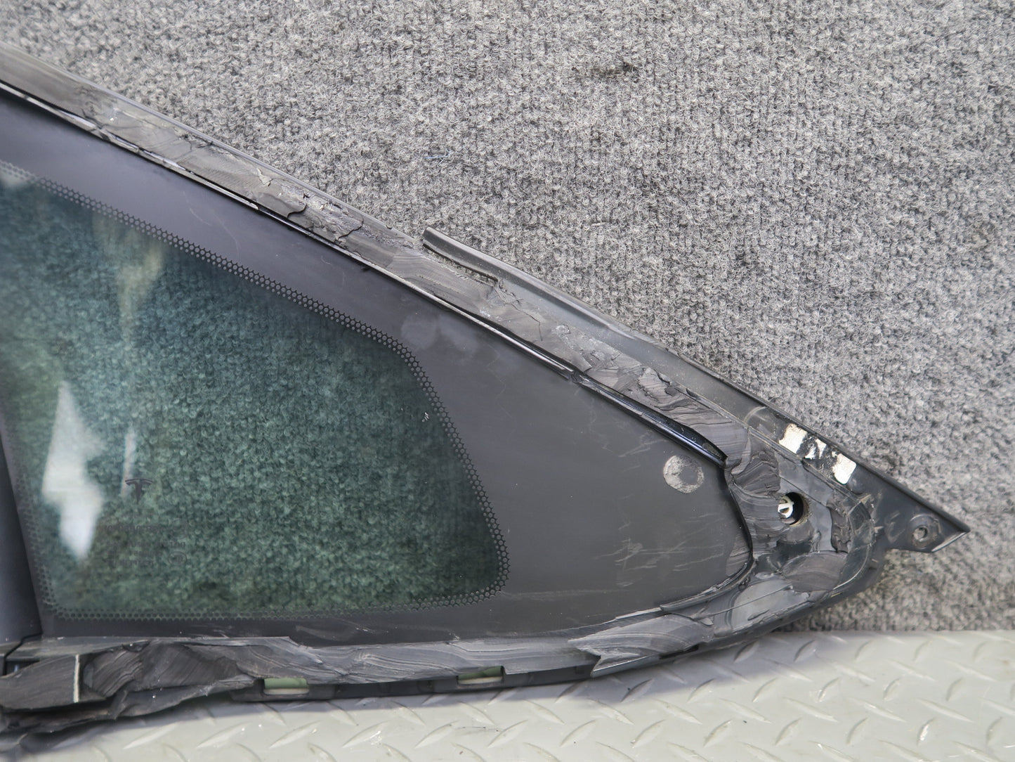 2016-2019 Tesla Model S 75D Rear Right Pass Side Quarter Window Glass