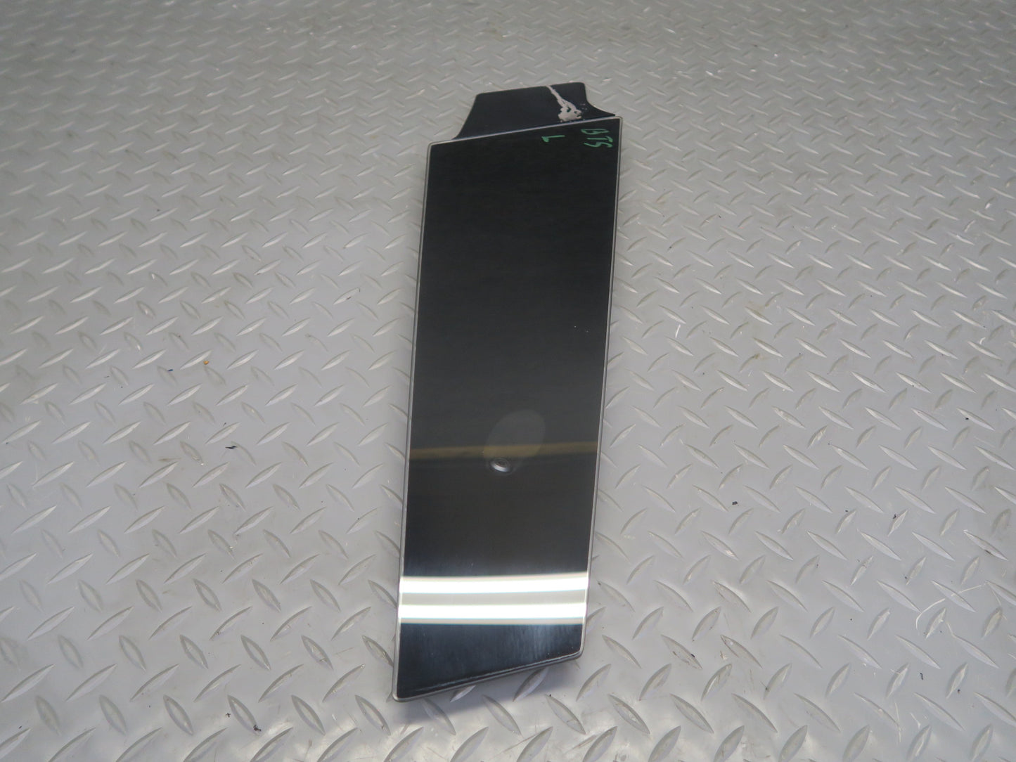 2016-2019 Tesla Model S 75D Left Driver Side B-pillar Glass Applique W/ Camera