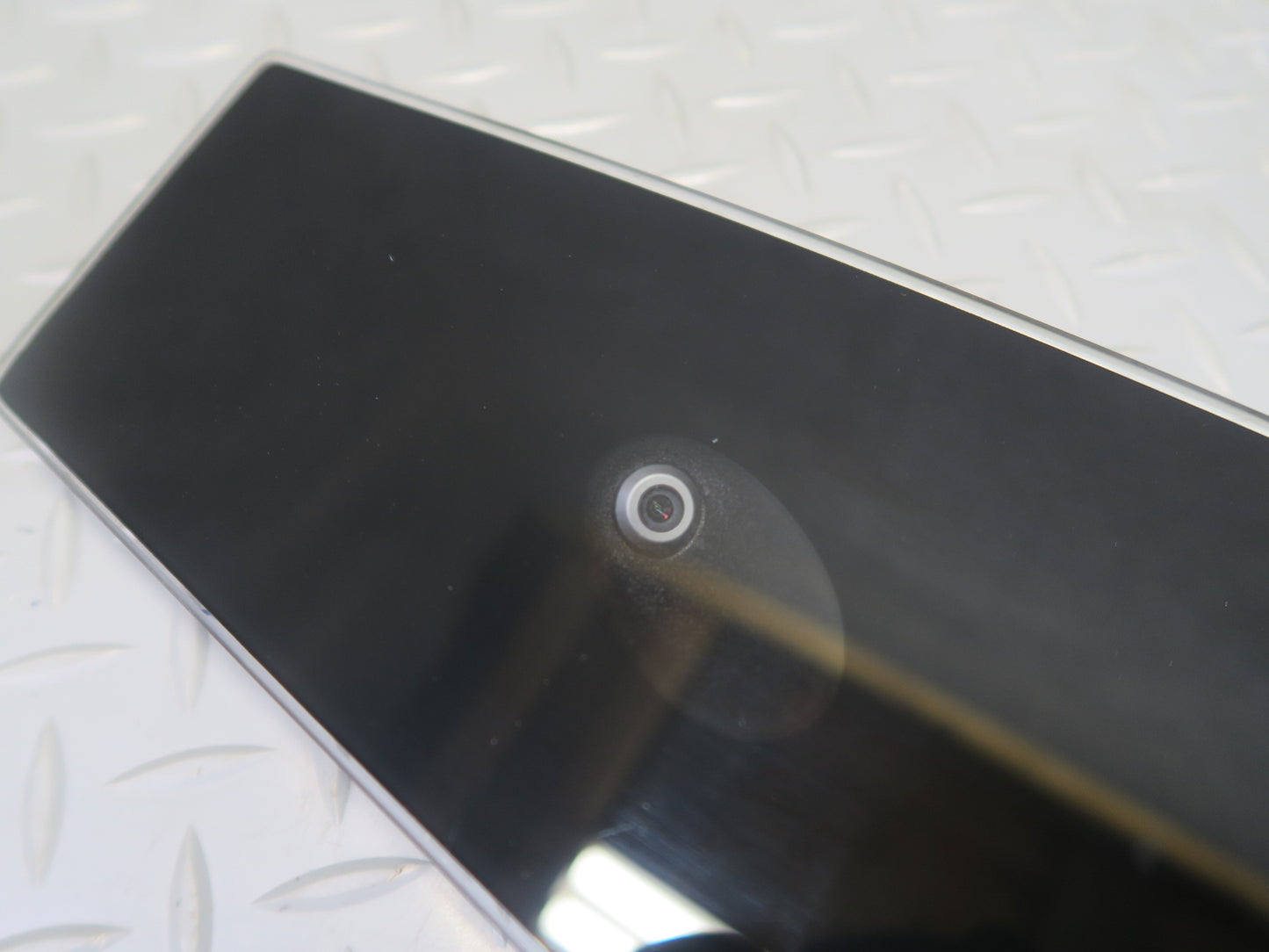 2016-2019 Tesla Model S 75D Left Driver Side B-pillar Glass Applique W/ Camera