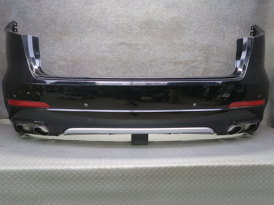 2017-2020 Maserati Levante M161 Rear Bumper Cover NO PDC Sensors Nero Black