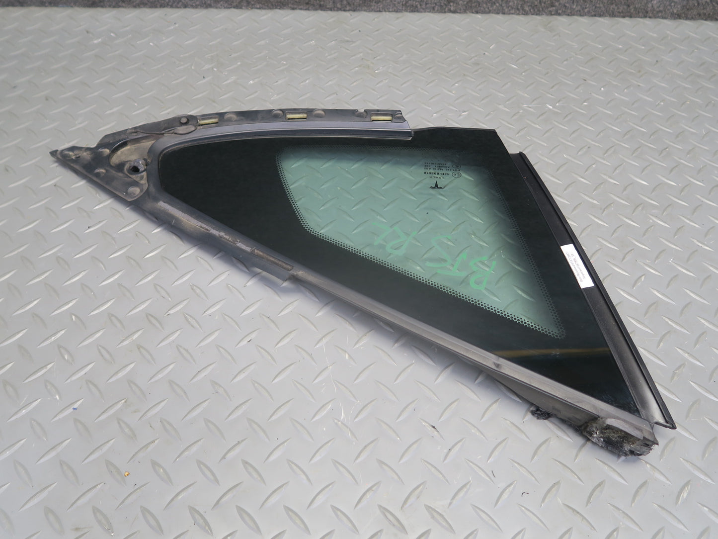 2016-2019 Tesla Model S 75D Rear Left Driver Side Quarter Window Glass
