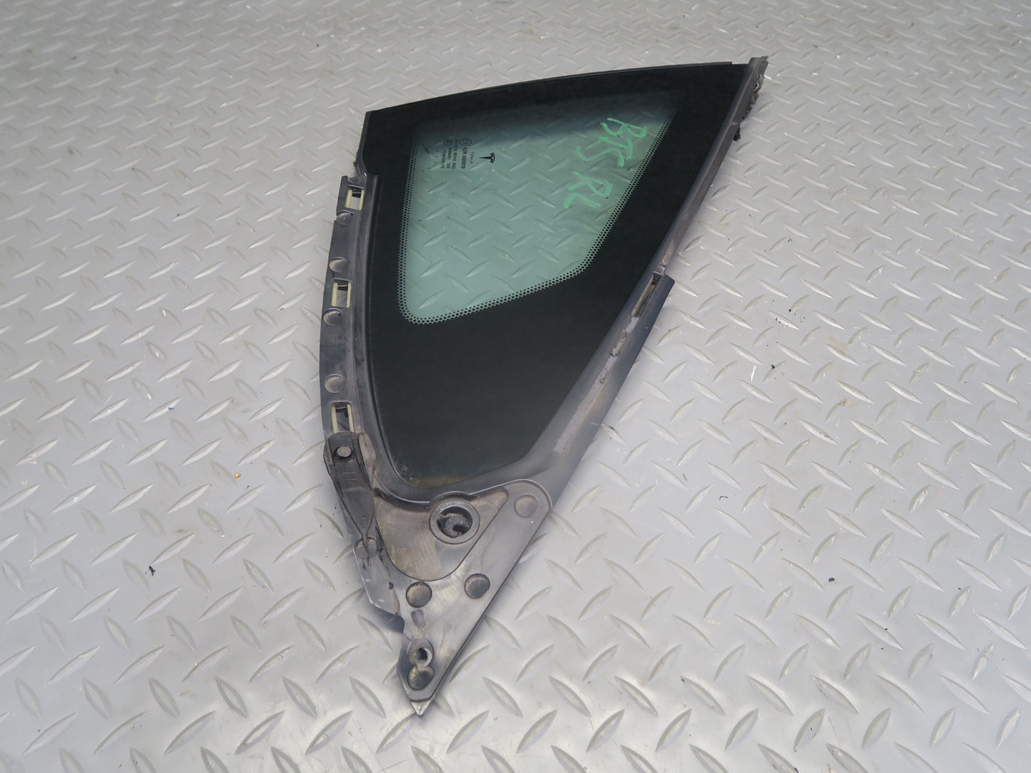 2016-2019 Tesla Model S 75D Rear Left Driver Side Quarter Window Glass