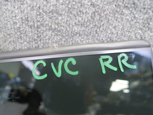 14-19 Chevrolet Corvette C7 Coupe Rear Right Quarter Glass Window OEM