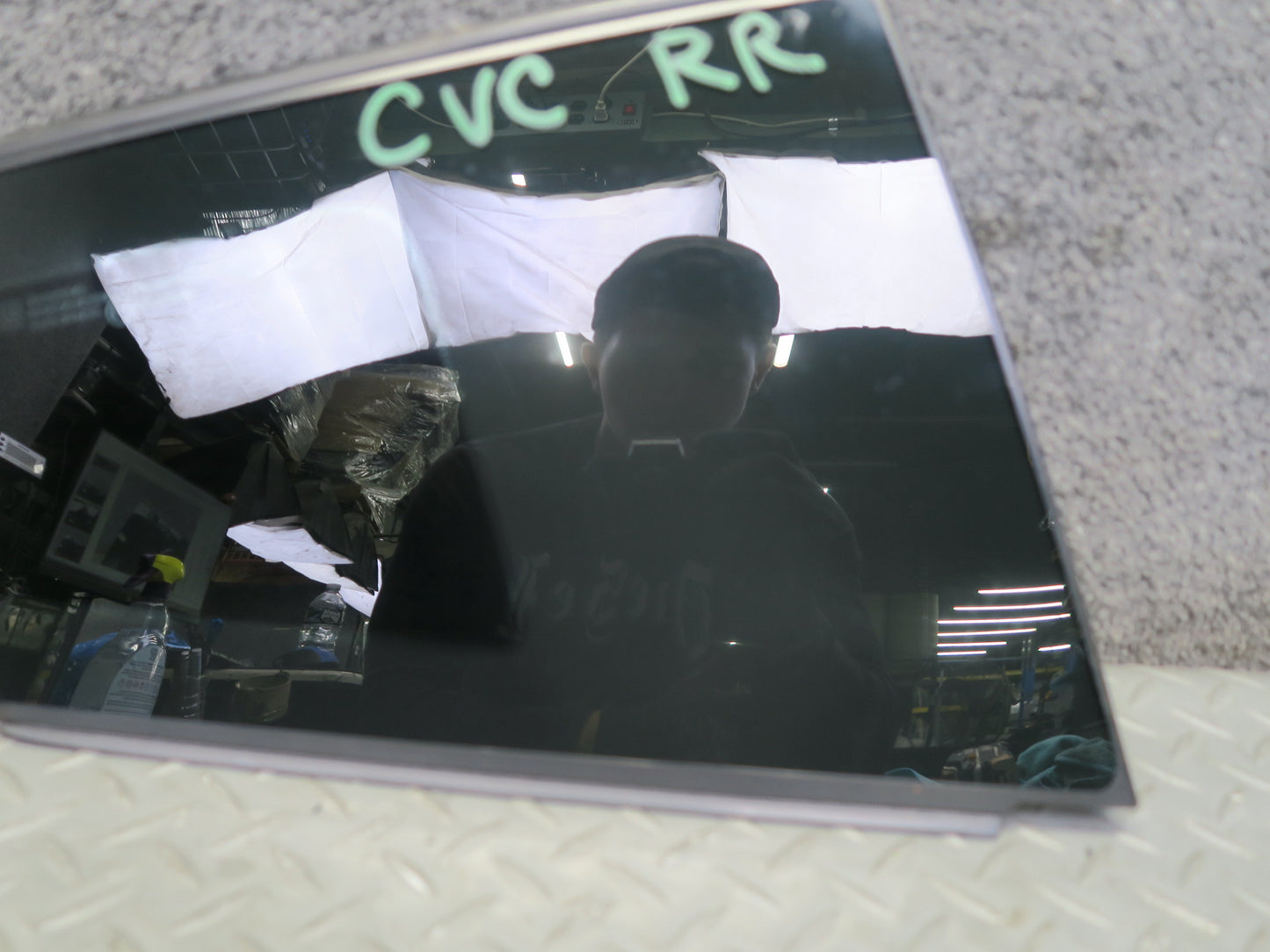 14-19 Chevrolet Corvette C7 Coupe Rear Right Quarter Glass Window OEM