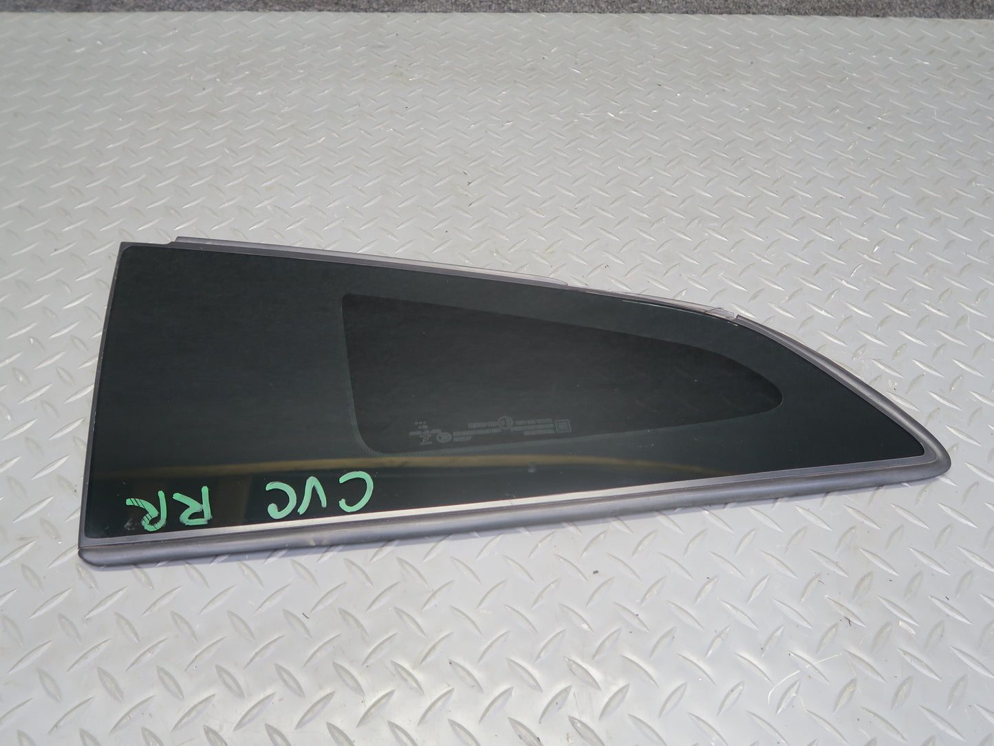 14-19 Chevrolet Corvette C7 Coupe Rear Right Quarter Glass Window OEM