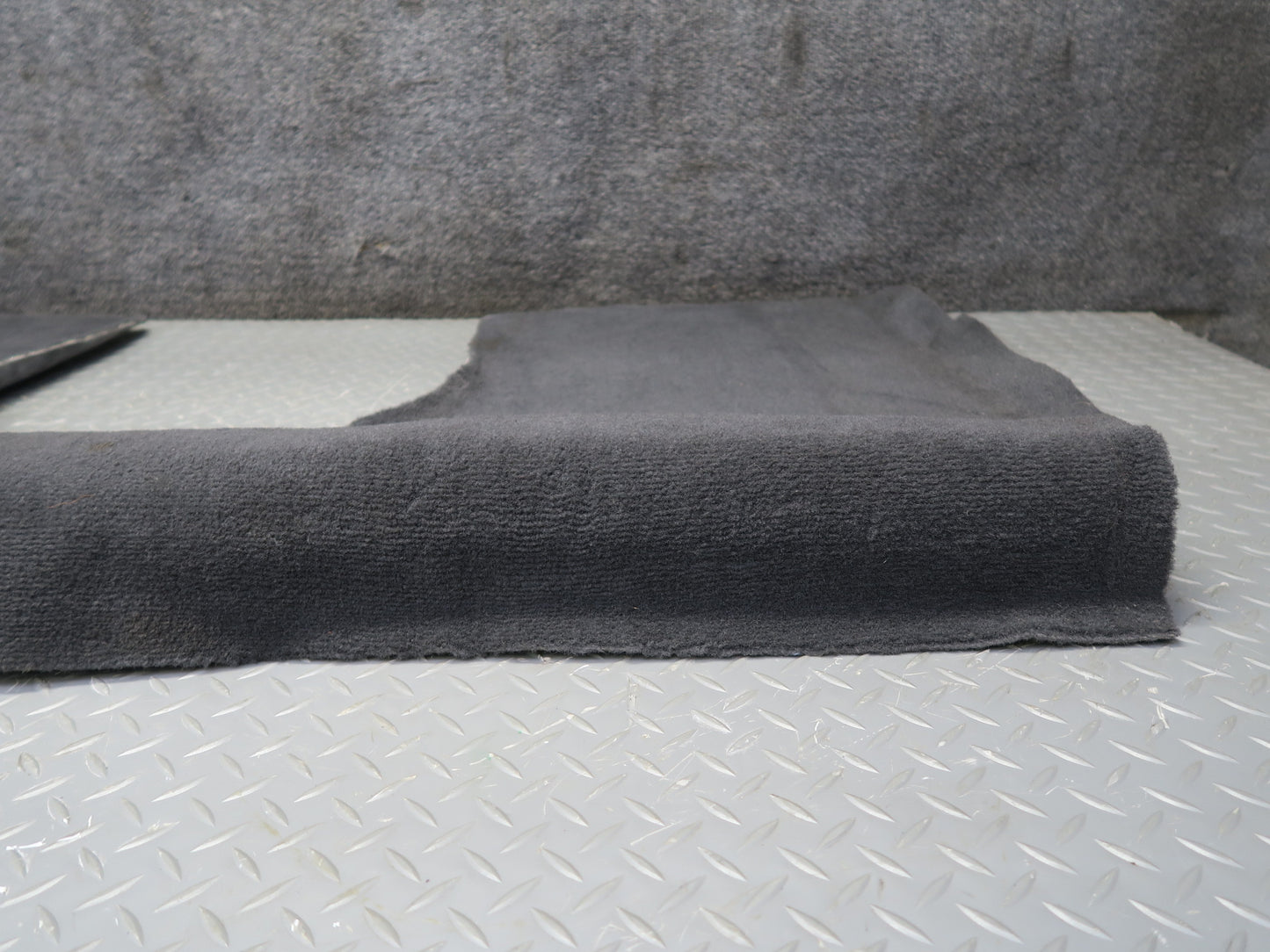 05-11 Chevrolet Corvette C6 Coupe Rear Seat Back Trim Carpet Cover Panel OEM
