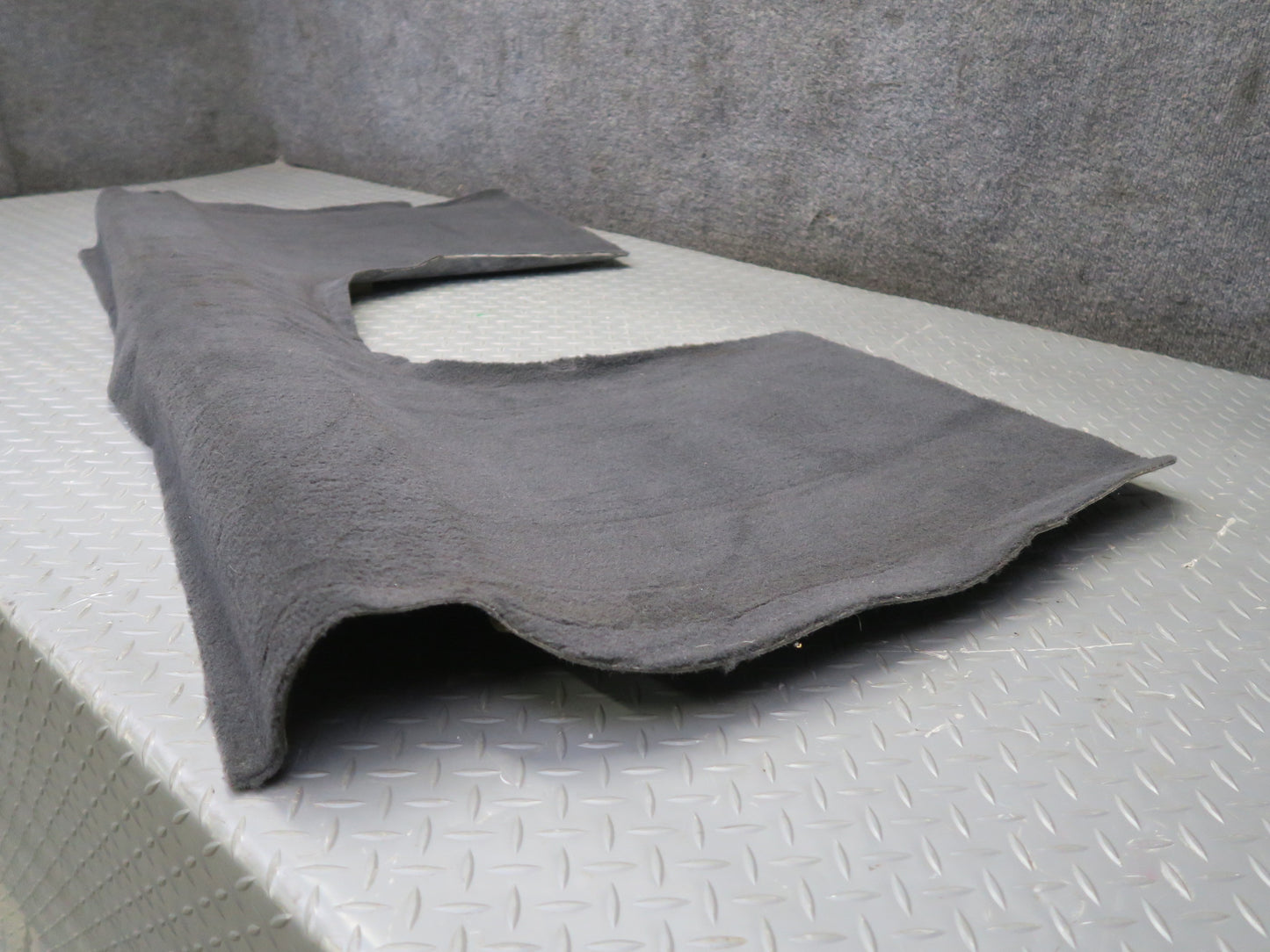 05-11 Chevrolet Corvette C6 Coupe Rear Seat Back Trim Carpet Cover Panel OEM