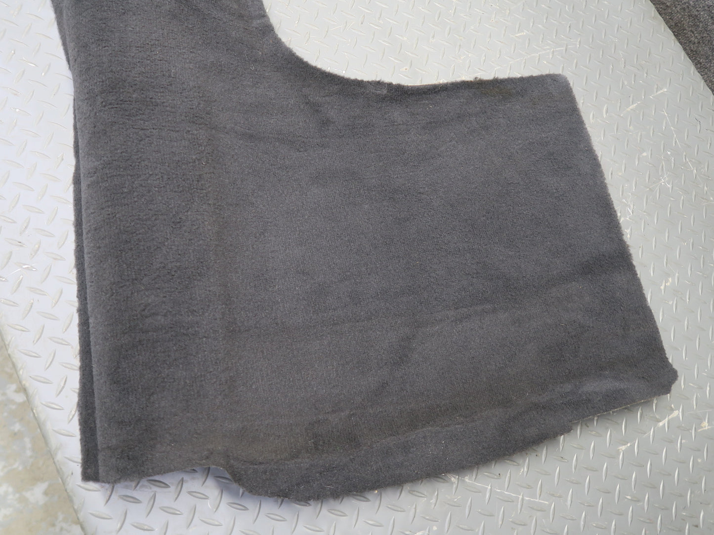 05-11 Chevrolet Corvette C6 Coupe Rear Seat Back Trim Carpet Cover Panel OEM
