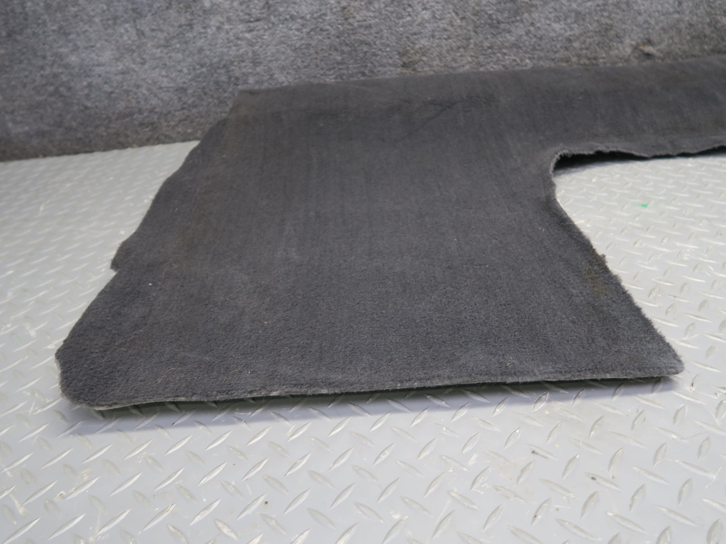 05-11 Chevrolet Corvette C6 Coupe Rear Seat Back Trim Carpet Cover Panel OEM