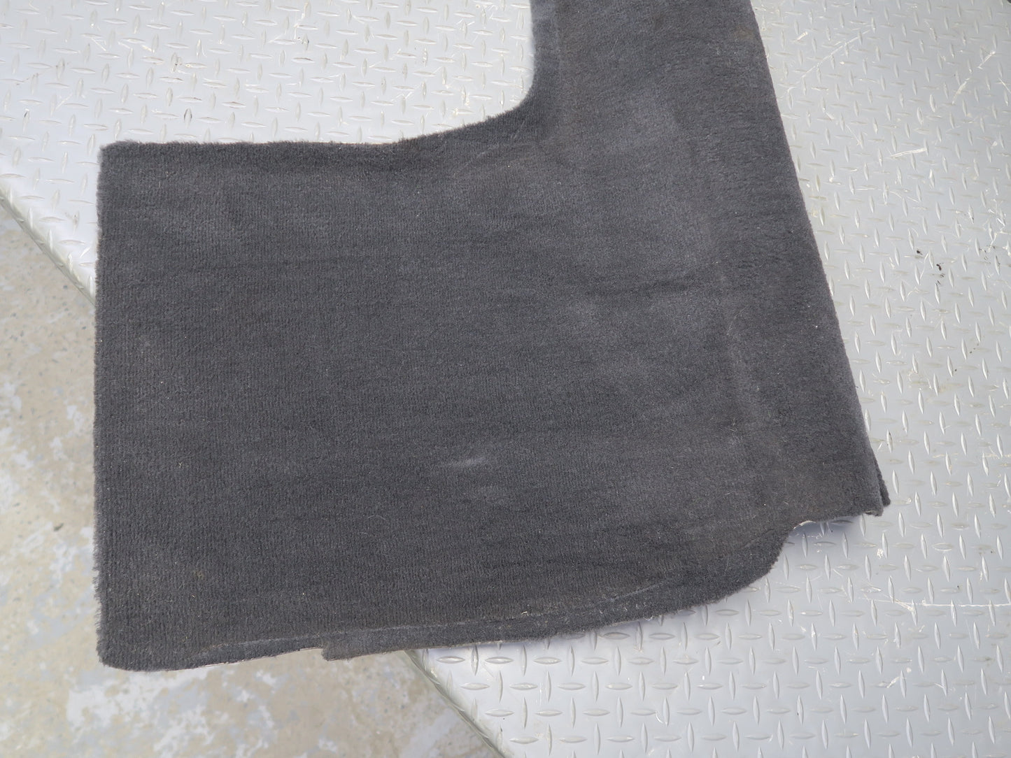 05-11 Chevrolet Corvette C6 Coupe Rear Seat Back Trim Carpet Cover Panel OEM