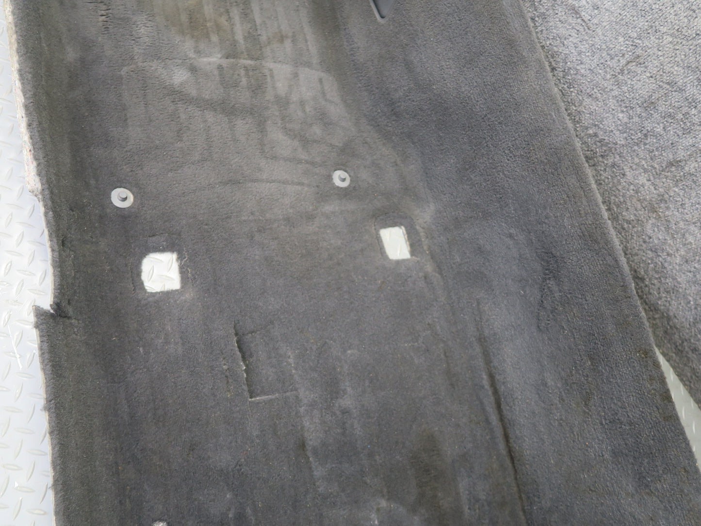 05-13 Chevrolet Corvette C6 Front Left Floor Carpet Liner Black 15265986 OEM
