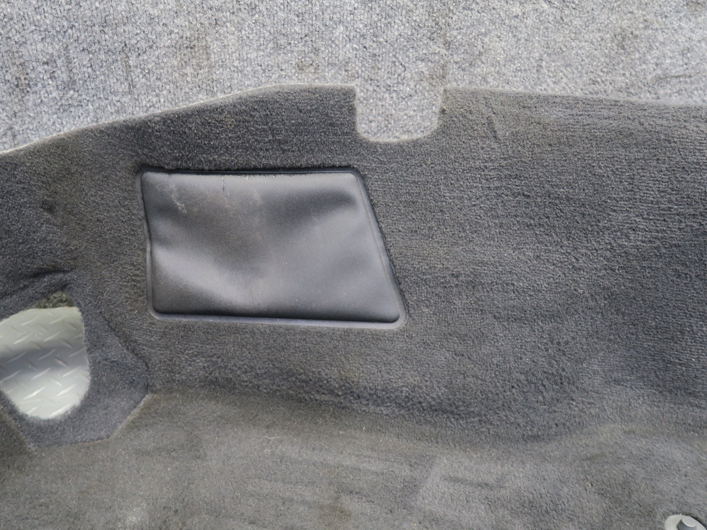 05-13 Chevrolet Corvette C6 Front Left Floor Carpet Liner Black 15265986 OEM